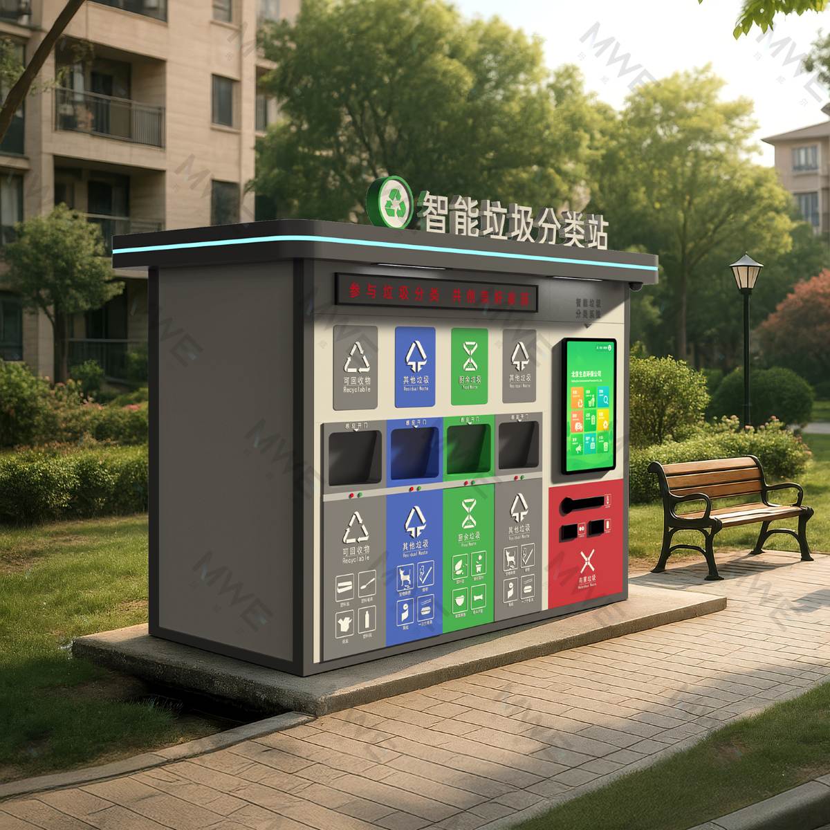 廈門新改建智能垃圾屋成效顯著：47 座已完工，顏值智能與實用